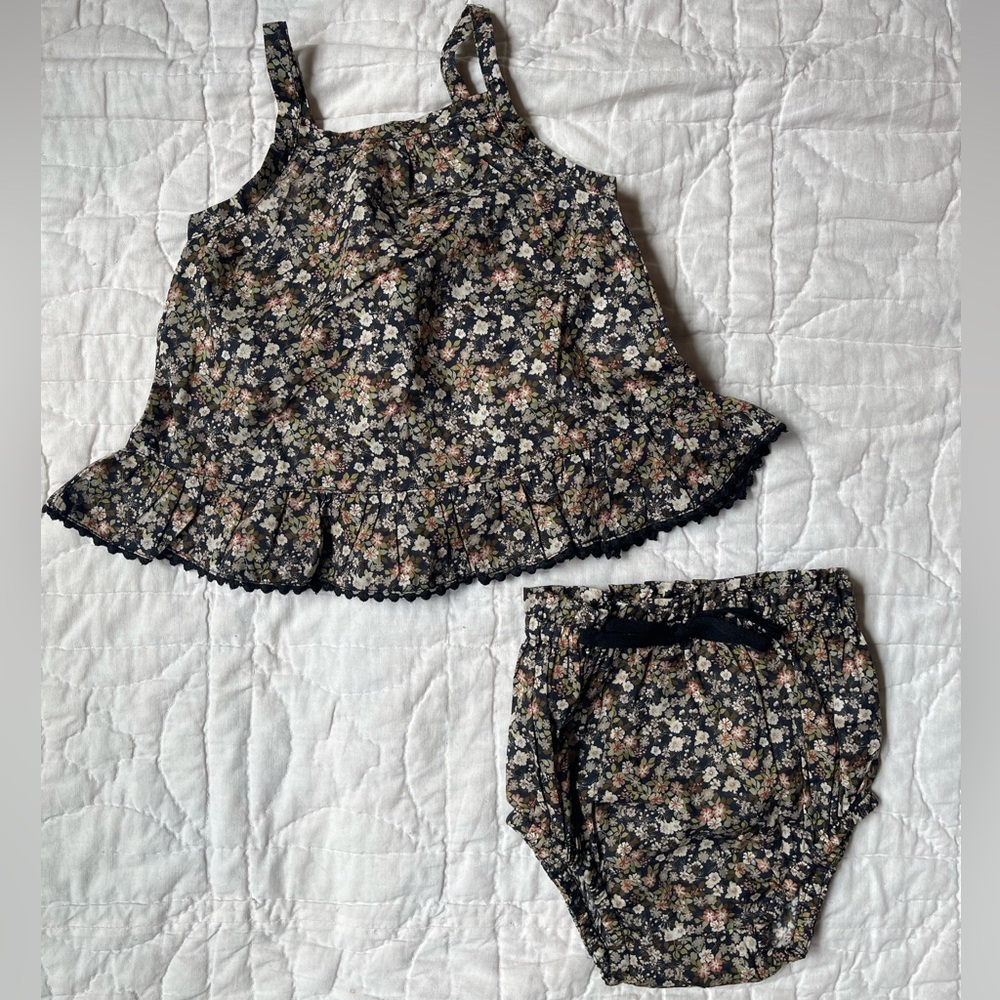 NWOT Beautiful Jamie Kay organic cotton summery Zoe Set in Luca floral